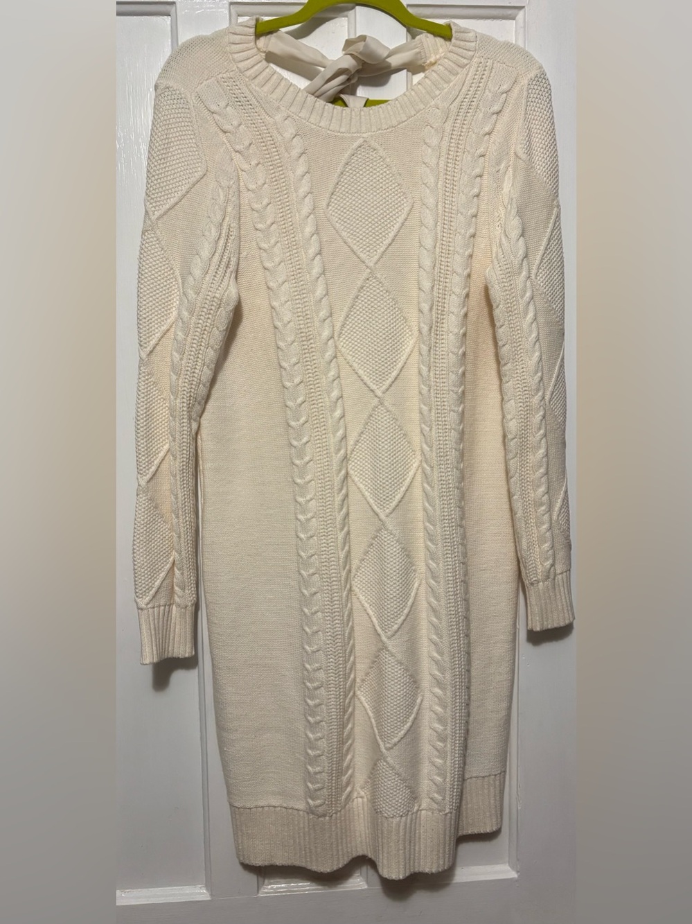 Torrid Cream Cable Knit Sweater Dress - Women's